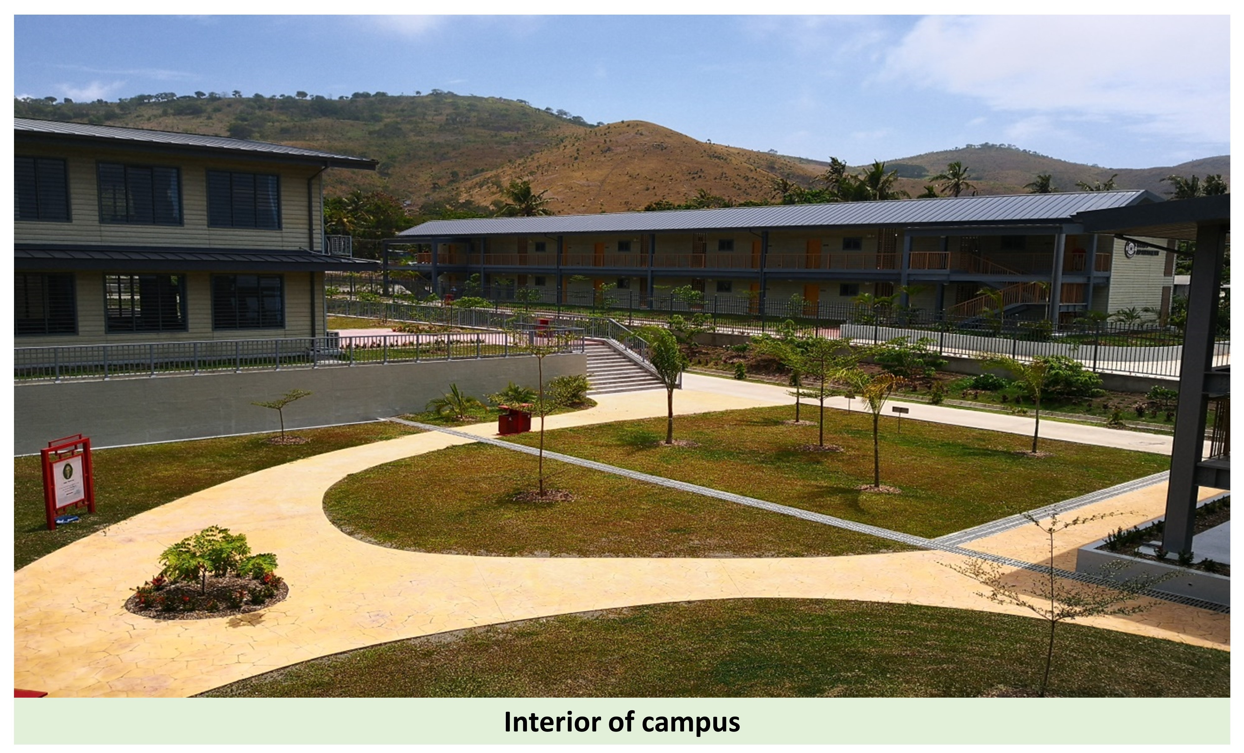 Interior of campus